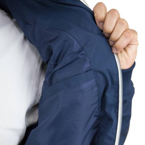 Mazine Übergangsjacke Campus Classic dunkelblau/gelb