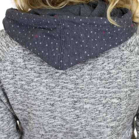 Ragwear Kleid Bess schwarz meliert 