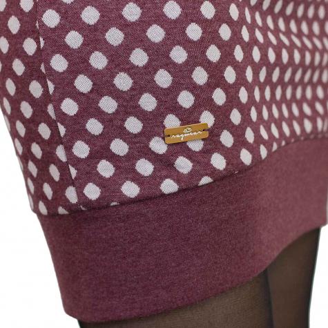 Ragwear Kleid Chloe Longsleeve dark choco