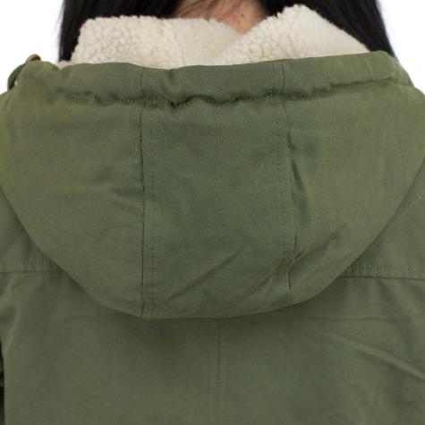 Volcom Damen Parka Walk On By oliv