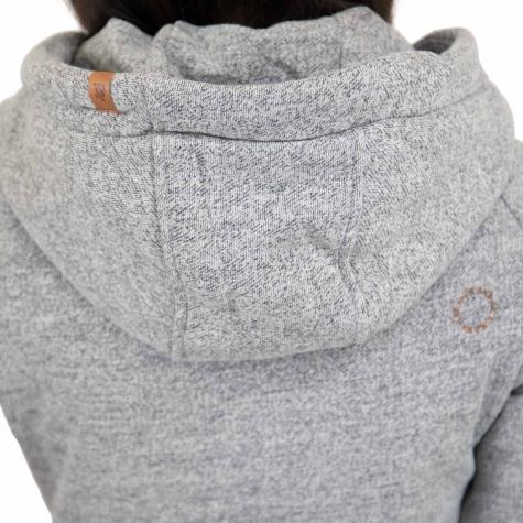 Alife & Kickin Damen Sweatjacke Mary B hellgrau 