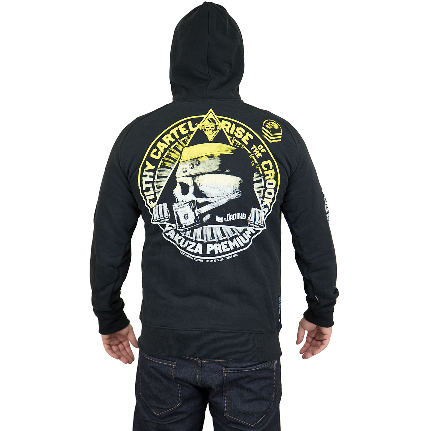 Yakuza Premium Zip-Hoody 2425 Rot - Hier Bestellen