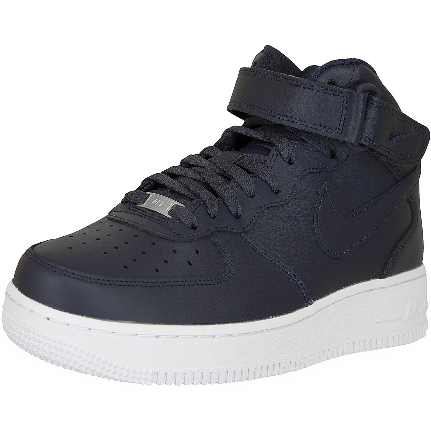 nike air force 1 mid obsidian