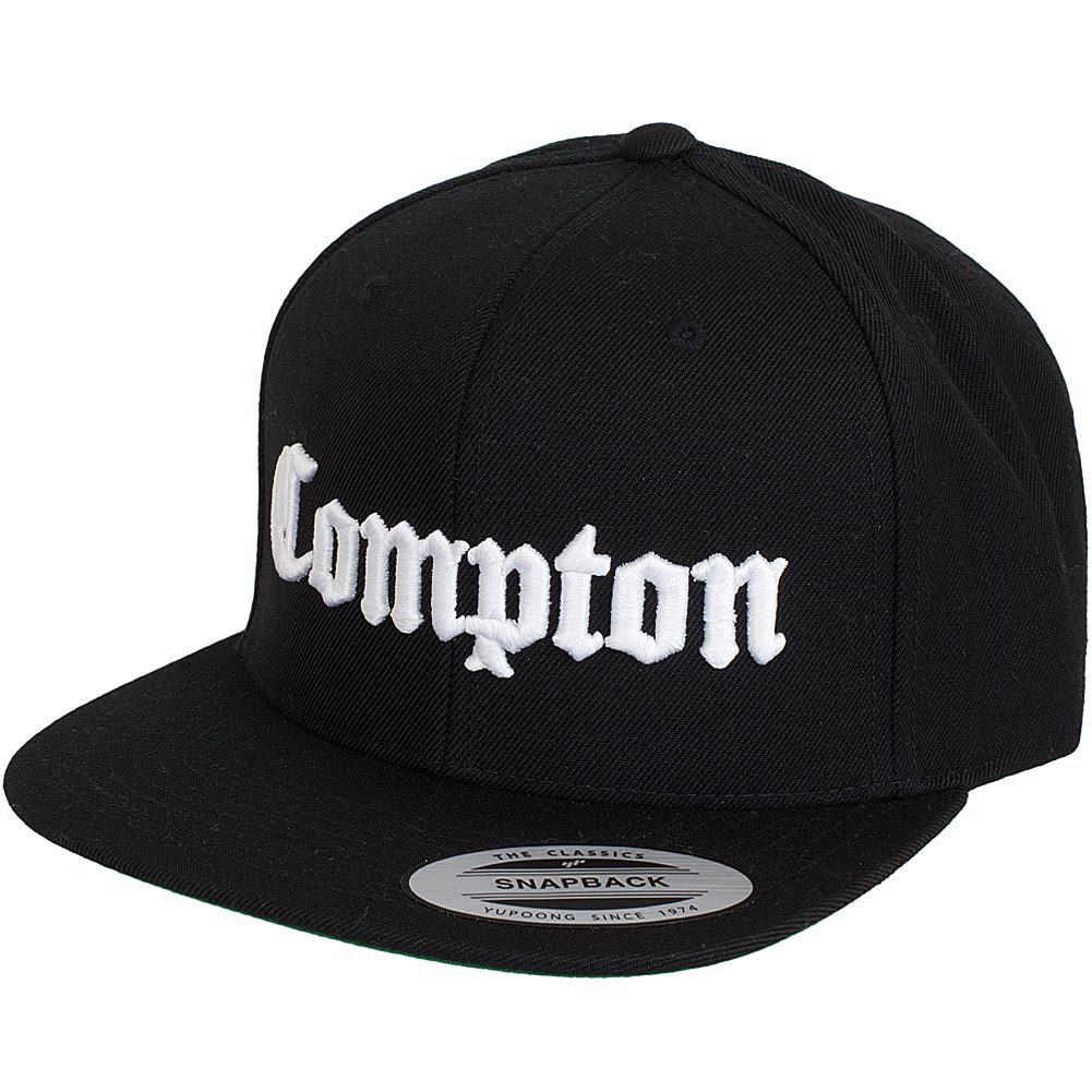 Mister Tee Snapback Cap Compton schwarz/weiß - hier bestellen!