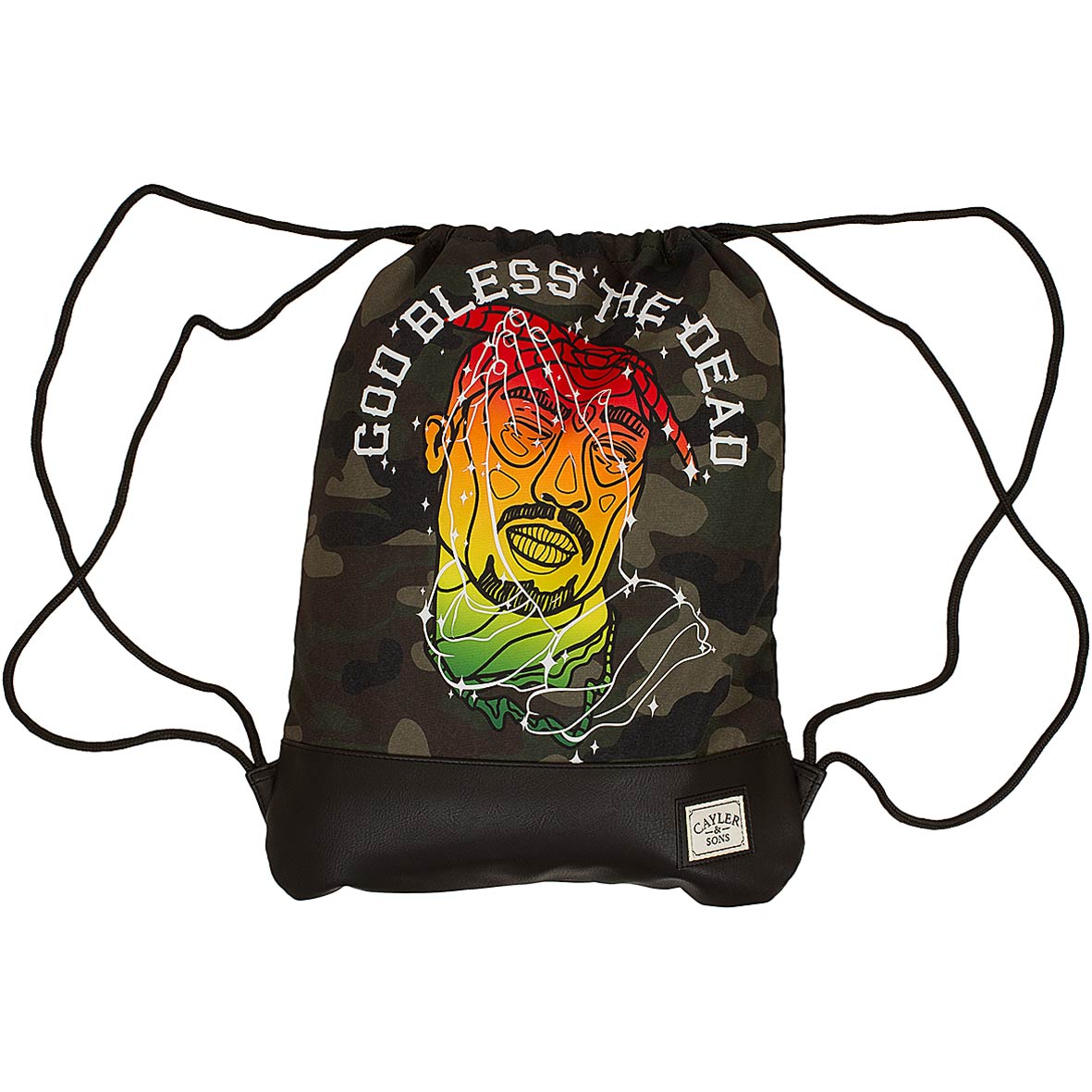 Cayler & Sons Gym Bag White Label Bless schwarz hier bestellen!