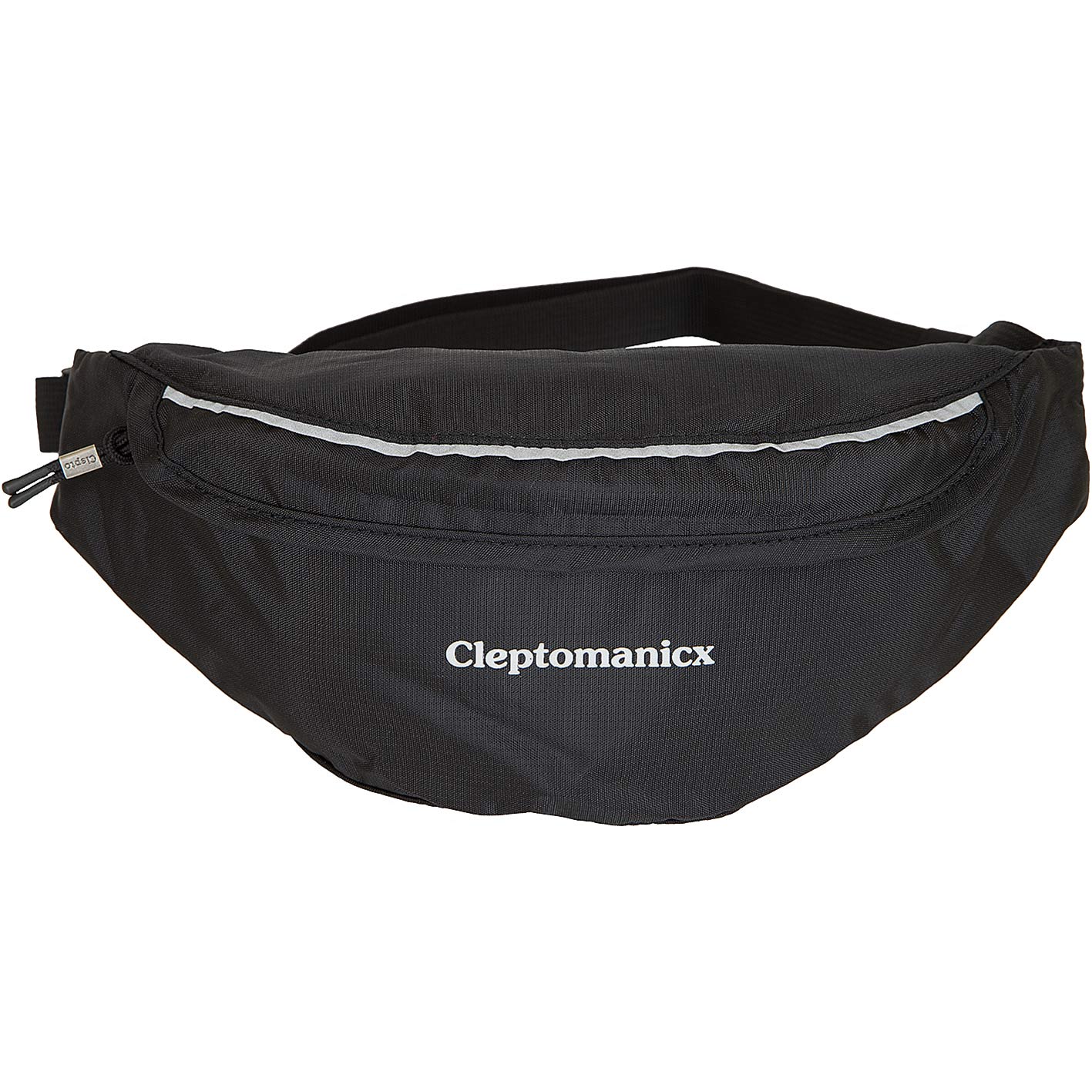 Cleptomanicx Hipbag Mega Marsupio Nero – Unisex, In Poliestere Riciclato, 30x11x7 Cm