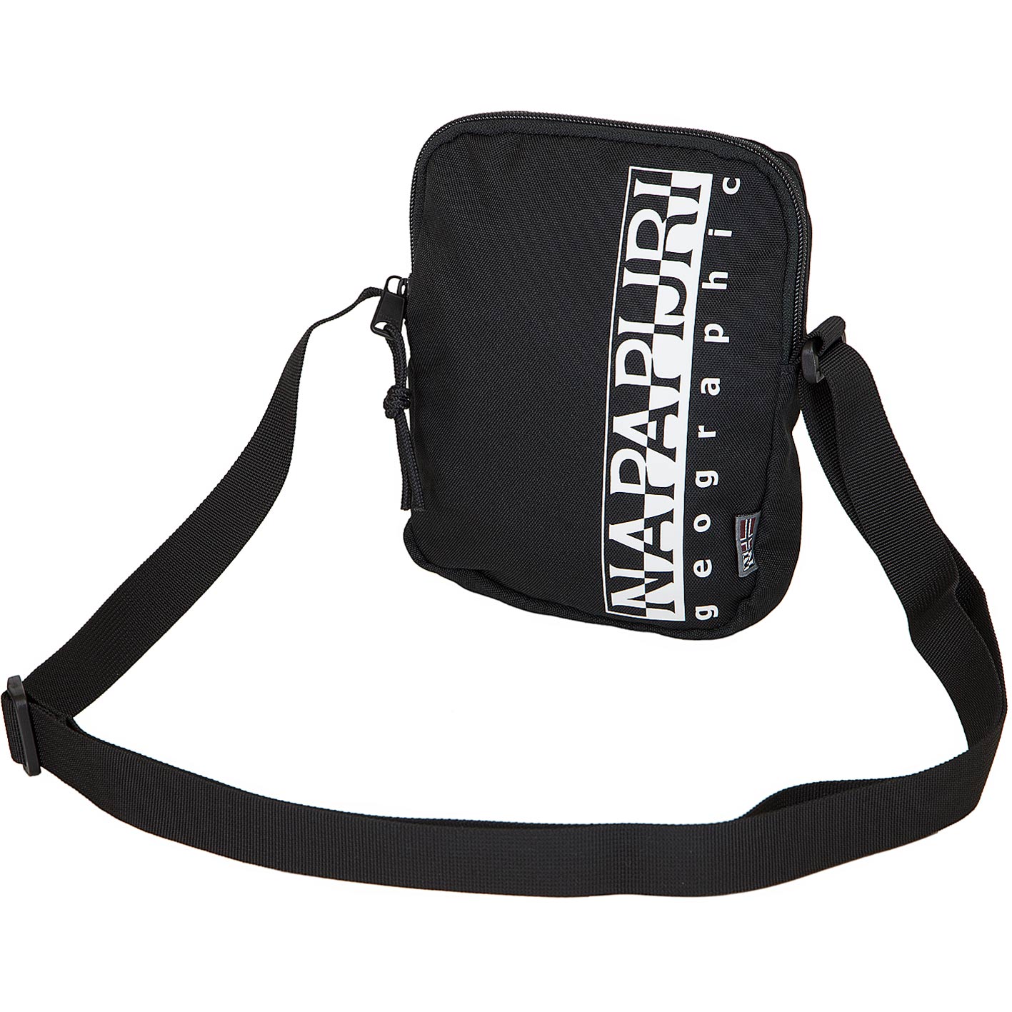 ☆ Napapijri Mini Tasche Happy Cross small 1 schwarz/weiß