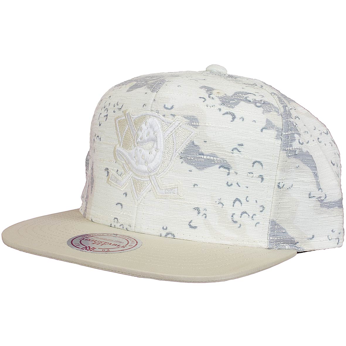 Mitchell & Ness Snapback Cap Space Camo Anaheim Ducks weiß hier