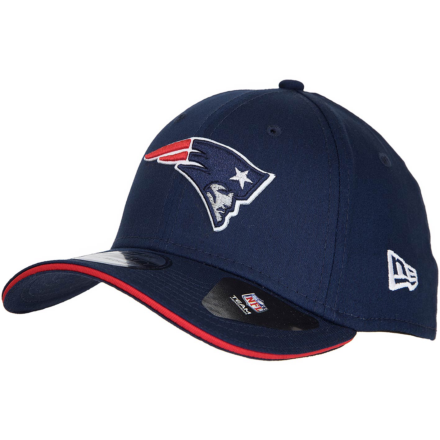 New Era 39Thirty Stretch Mesh – Casquette New England Patriots – 60% Polyester, 40% Coton – Taille S/M à L/XL
