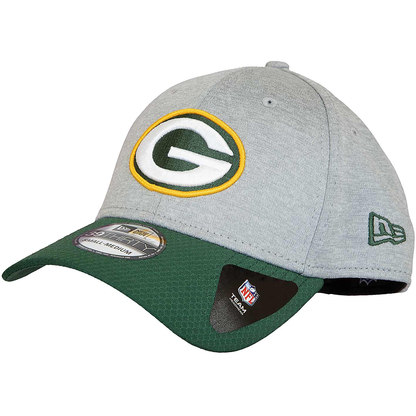 Casquette New Era 39Thirty Green Bay Packers - Vert Celtique 100% Polyester Neuve Avec étiquettes
