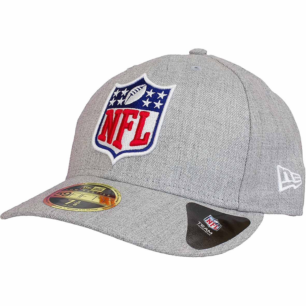 New Era 59Fifty Fitted Cap League Logo NFL grau meliert hier bestellen!