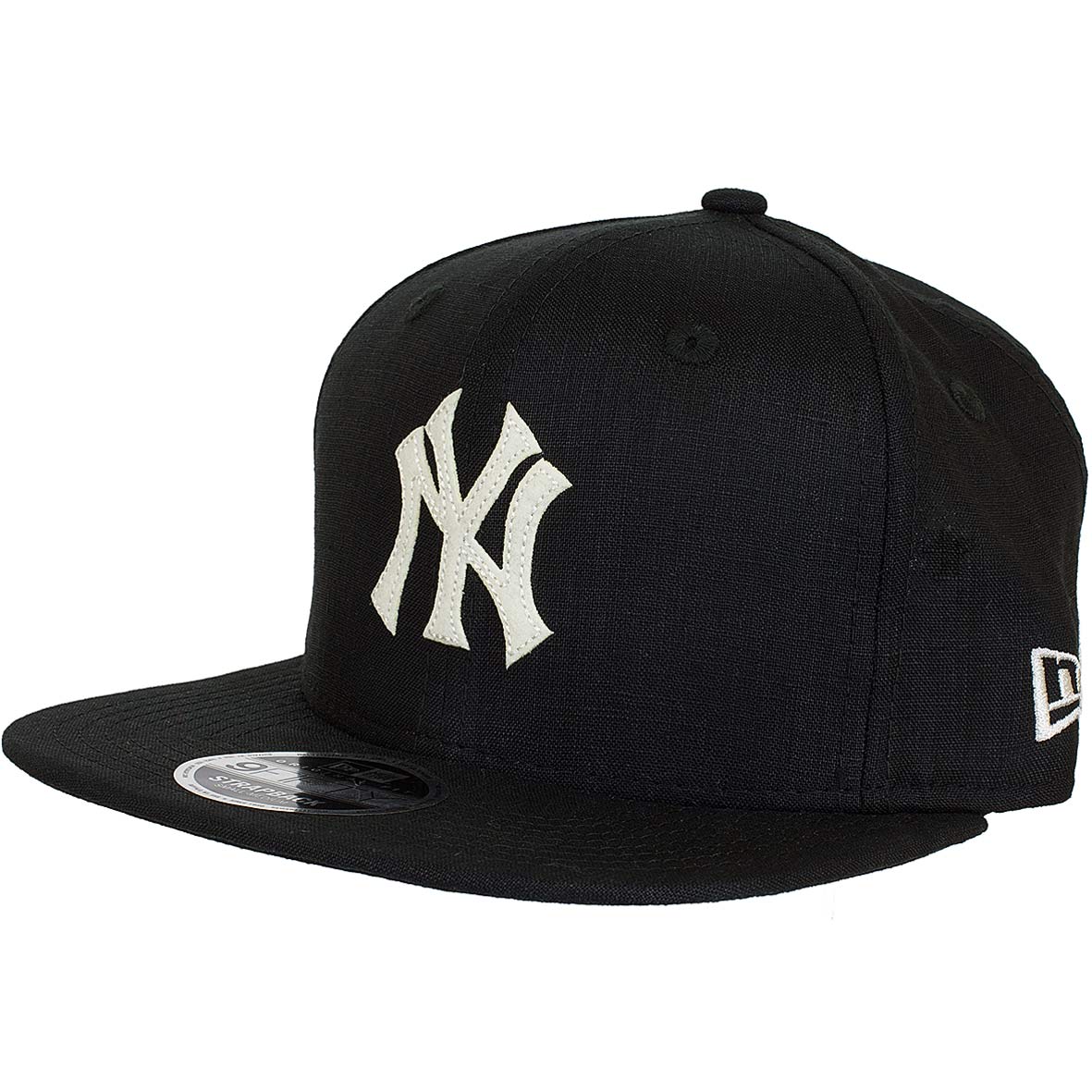 New Era 9Fifty Strapback Cap Linen NY Yankees schwarz hier bestellen!