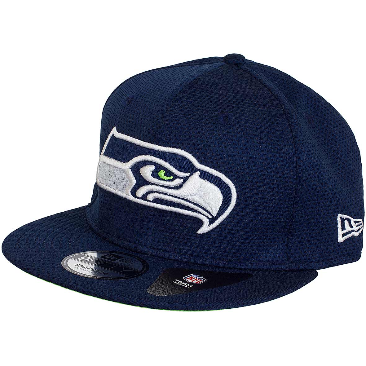 New Era Youth New Era Navy Seattle Seahawks Main Script 9FIFTY Snapback Hat | Place Rosemère