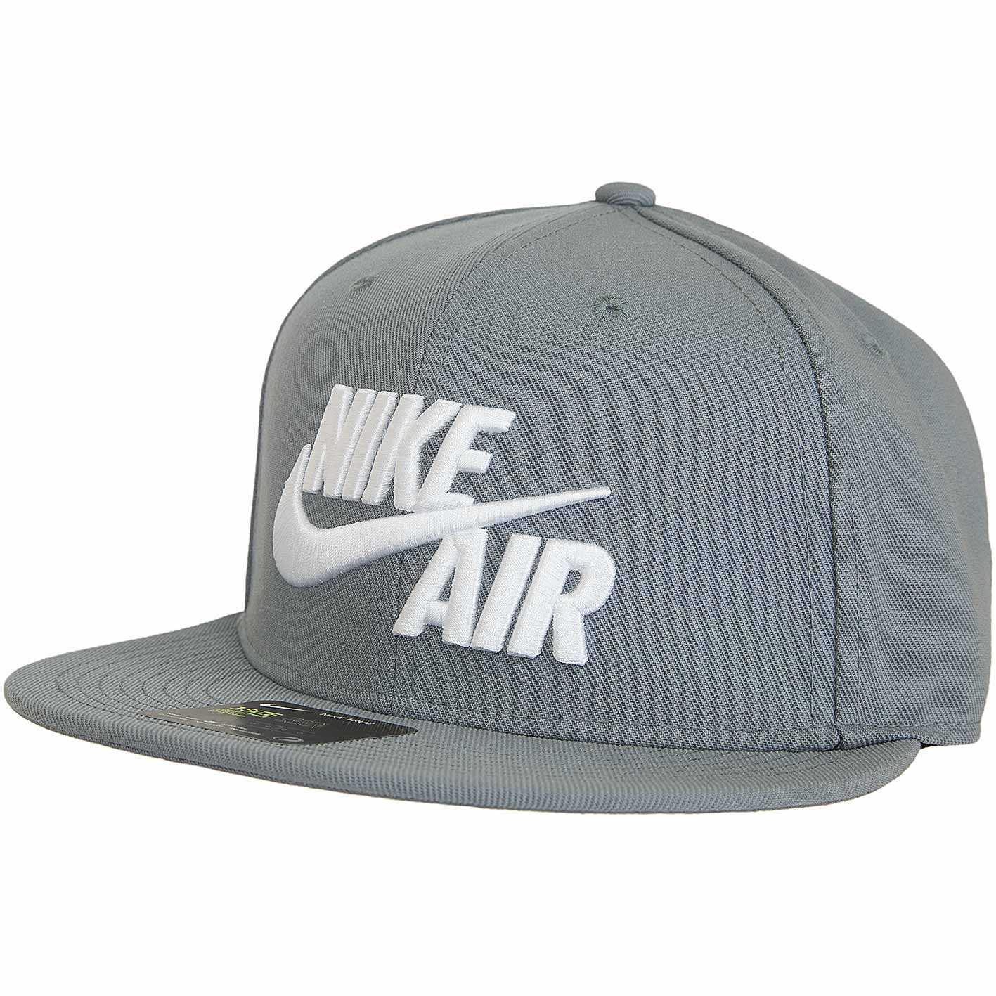 Compadecerse Bailarín Tradicion ☆ Nike Snapback Cap Air True Classic grau/weiß - hier bestellen!