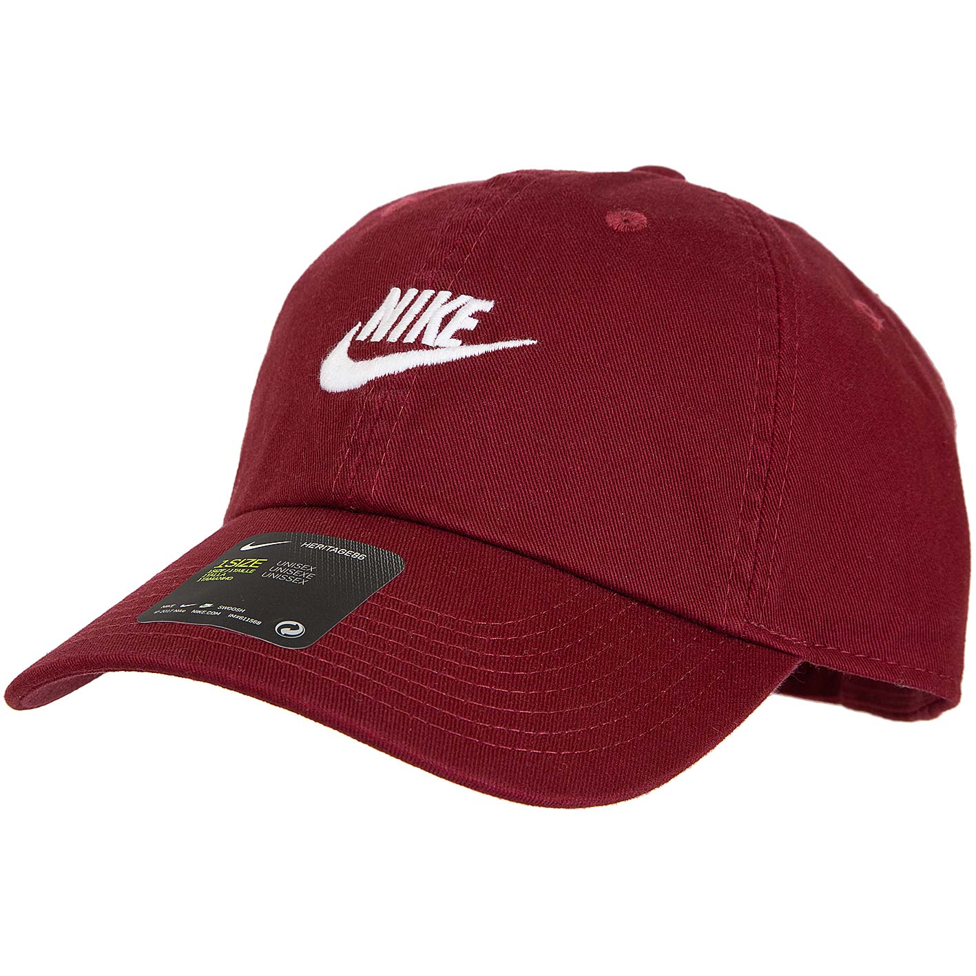 Nike Snapback Cap H86 Futura Washed rot/weiß hier bestellen!