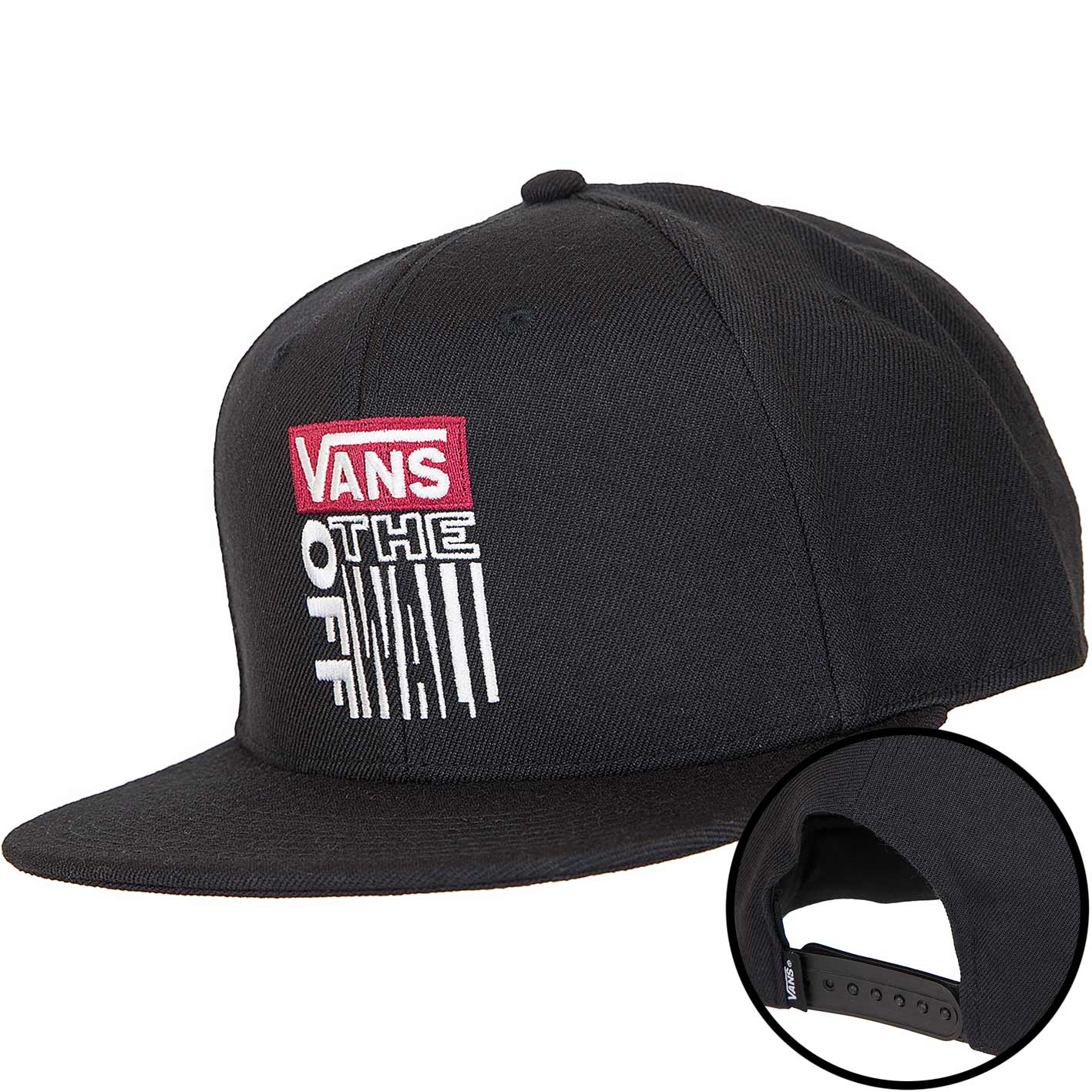 Vans Snapback Cap Block schwarz hier bestellen!