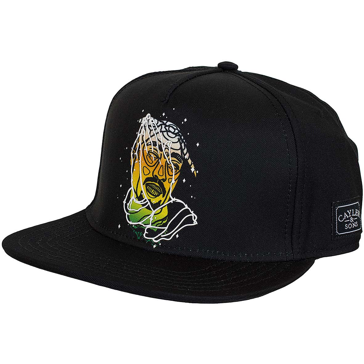 Cayler & Sons Snapback Cap White Label Bless schwarz - hier bestellen!