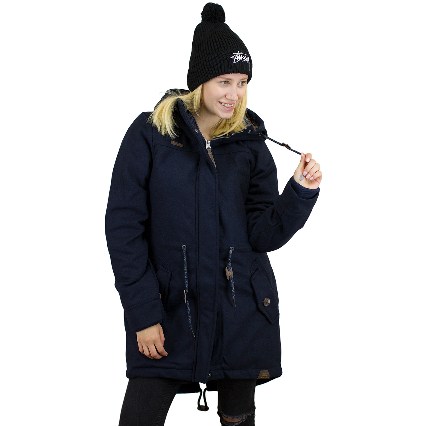 Ragwear ROMANNA Damen Top - Ärmellose Bluse Mit Knopfleiste & Brusttaschen - 100% Viskose, Vegan, Regular Fit