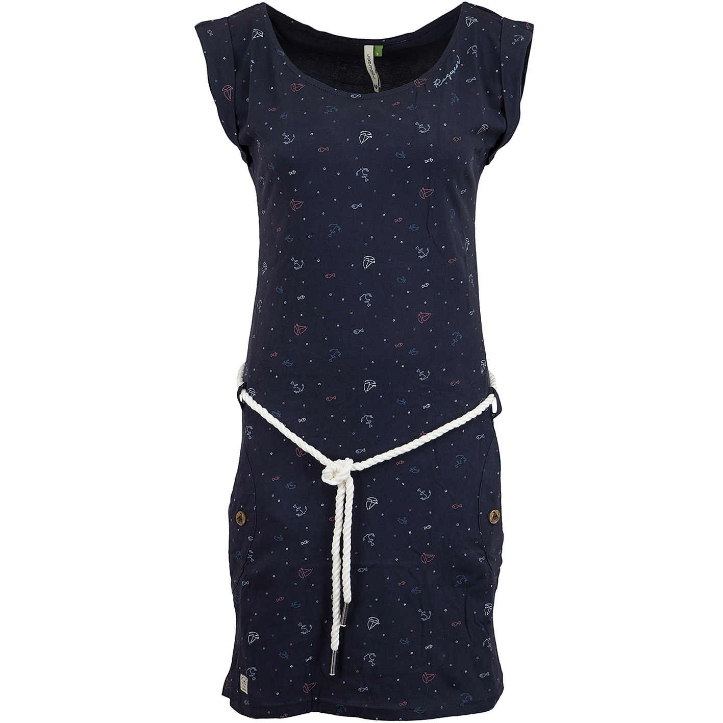 Ragwear Kleid Kesy A Organic Dunkelblau - Hier Bestellen