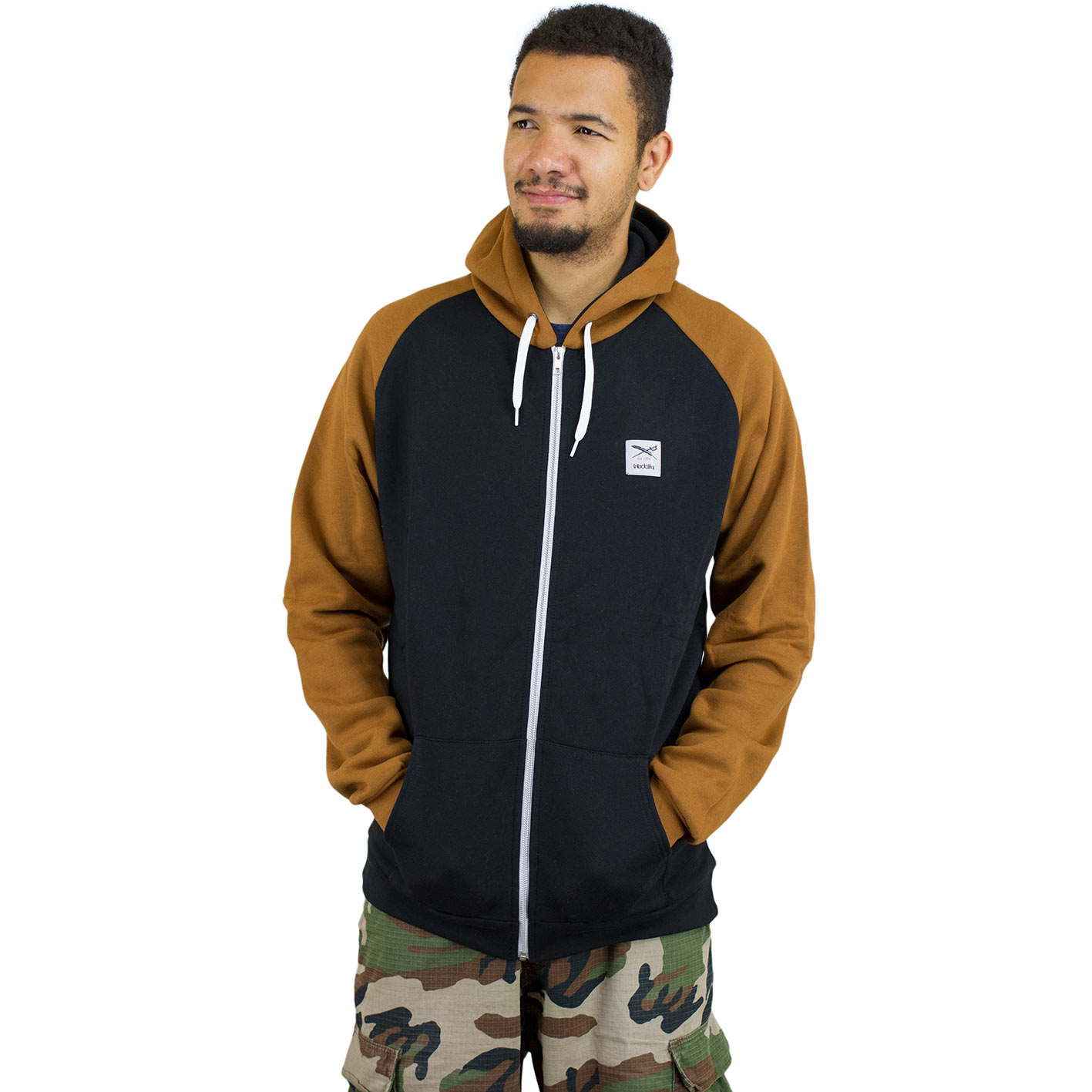 Iriedaily Enzo Zip Hoodie black