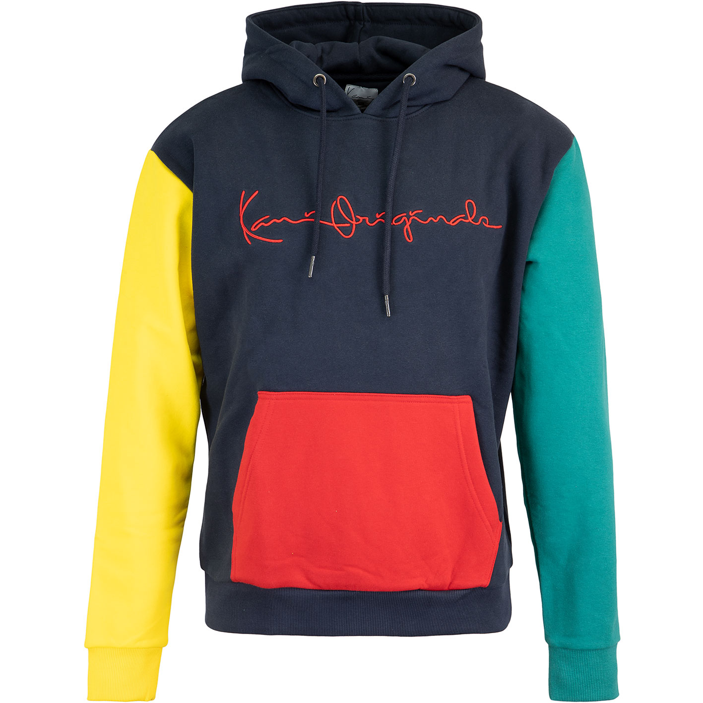 Yellow Felpa Karl Kani Hoodie Gelb Karl Kani Hoodie Multi-coloured