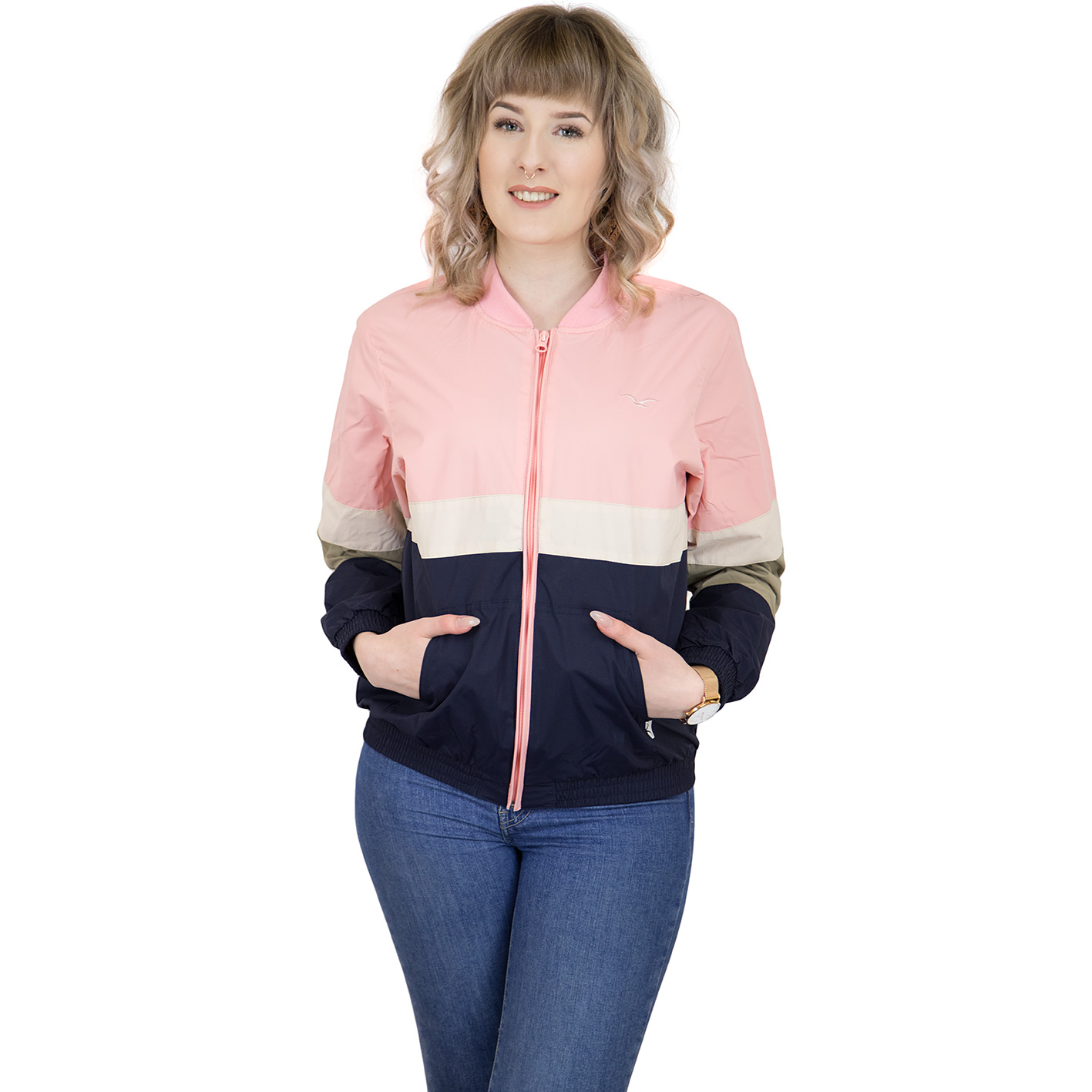 adidas jacke rosa weiß