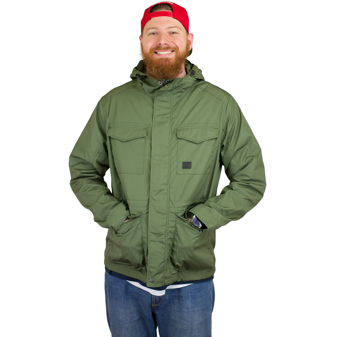 Vintage Industries Jacke Thomas oliv hier bestellen!