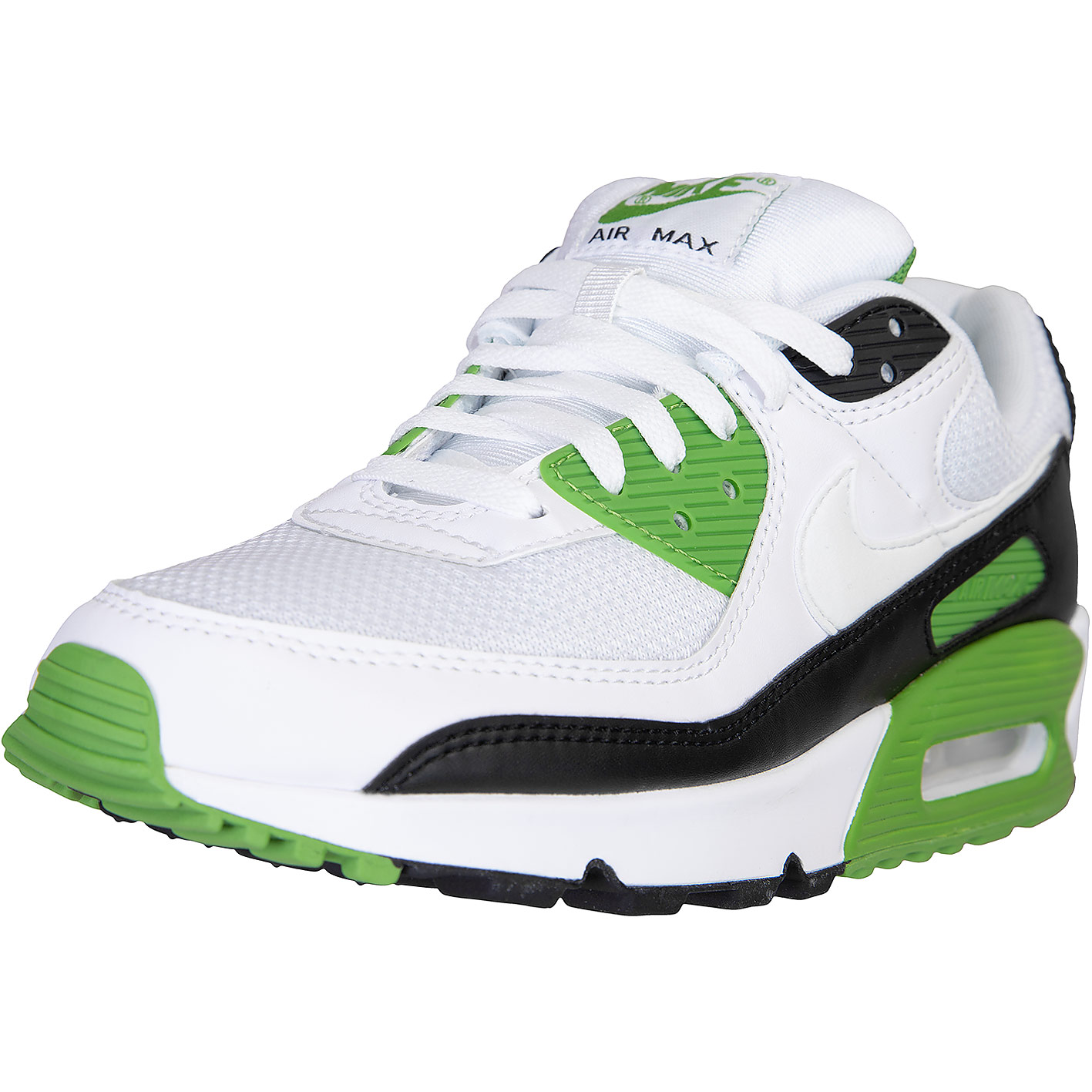 Dat Lastig hulp in de huishouding ☆ Nike Air Max 90 Sneaker weiß/grün - hier bestellen!