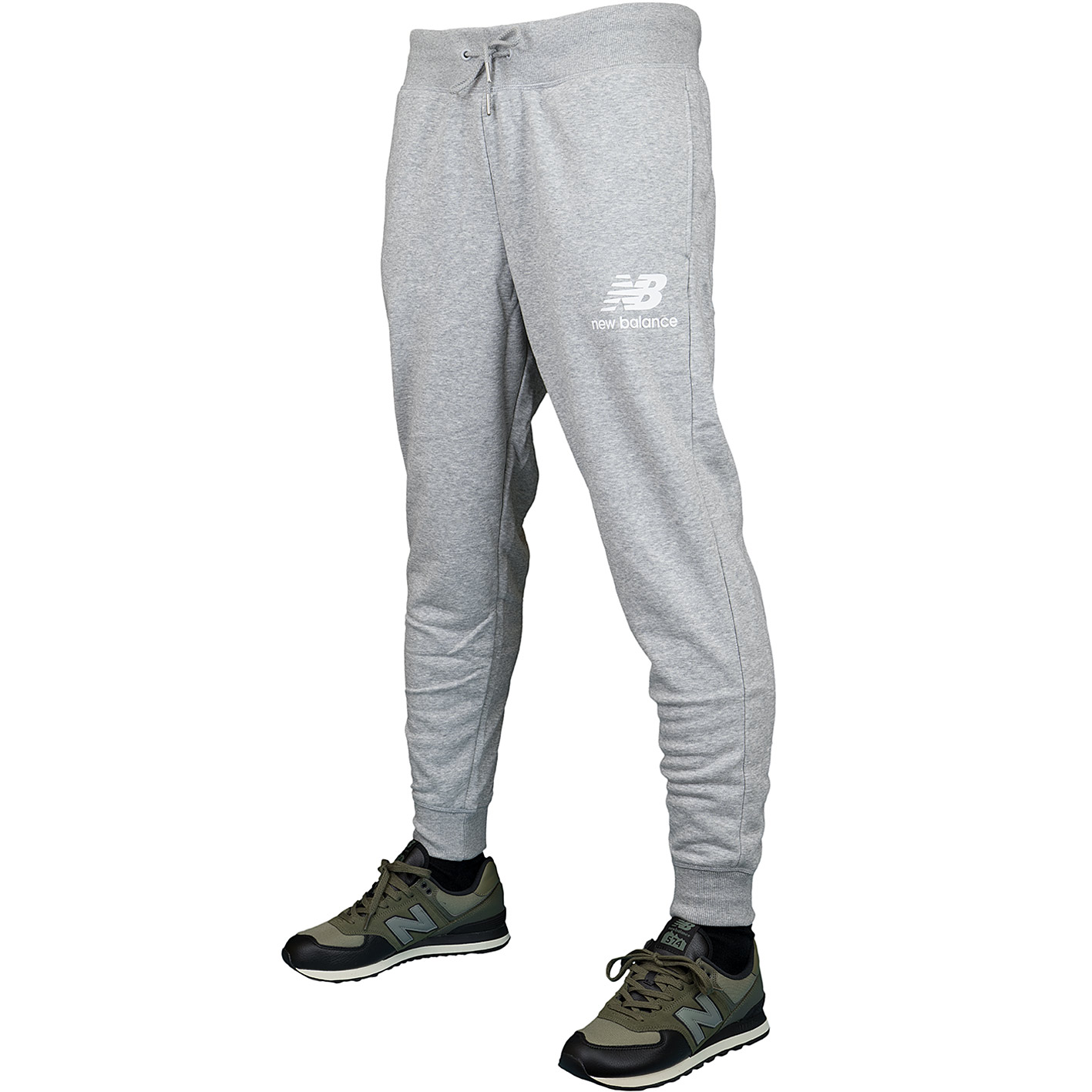 New Balance Sweatpant Essentials Stack grau hier bestellen!