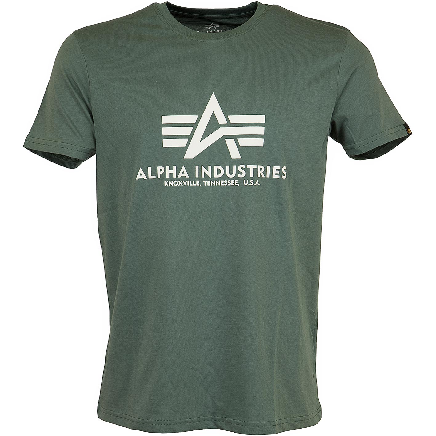 vintage Alpha Basic grün Industries - ☆ bestellen! hier T-Shirt