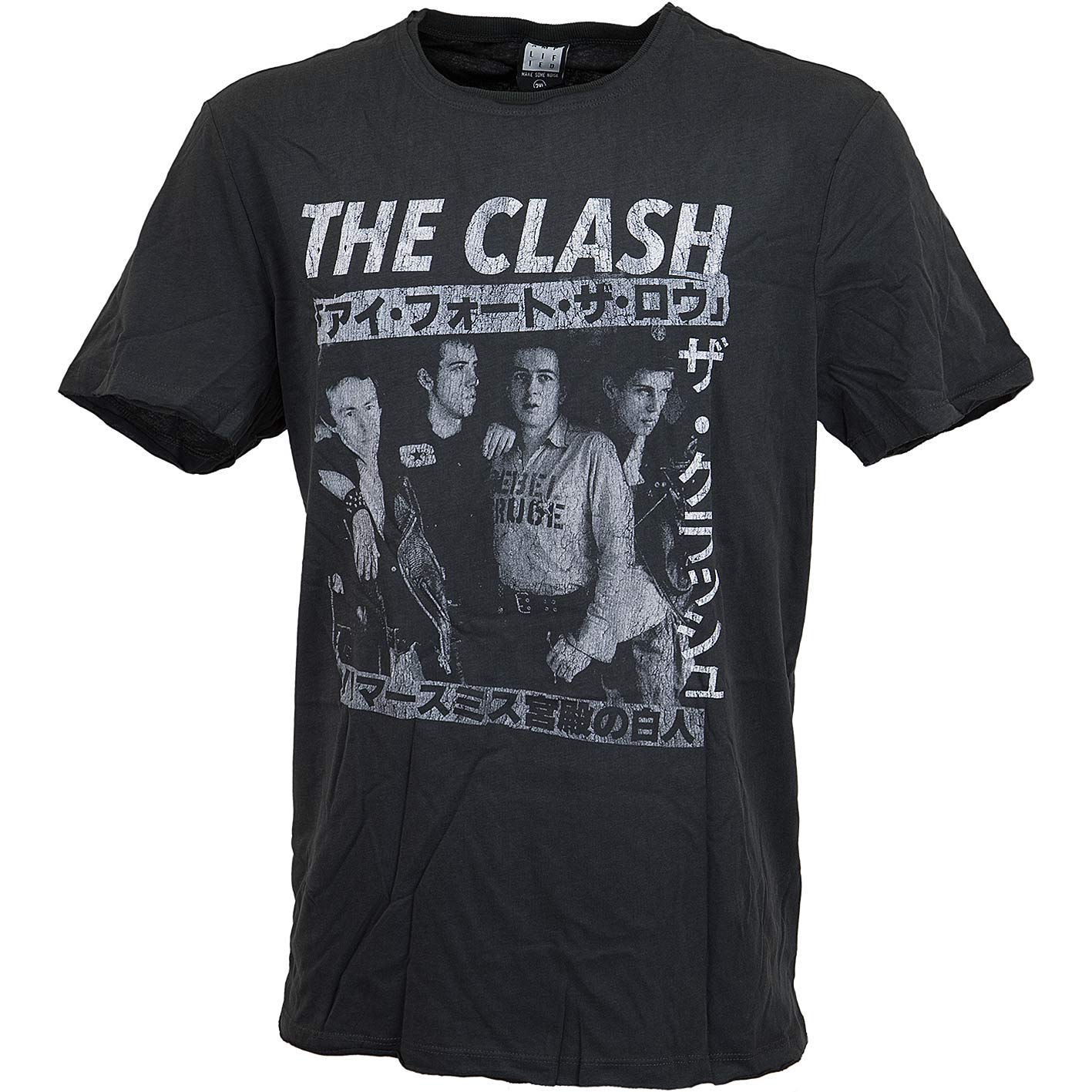 Amplified T Shirt The Clash Tour Poster Dunkelgrau Hier Bestellen