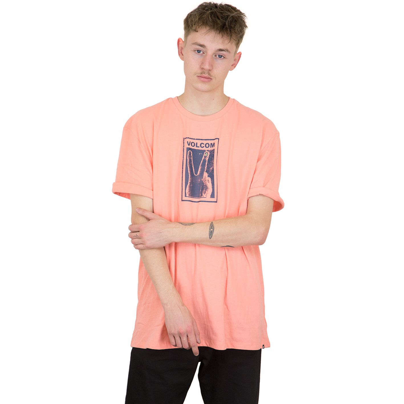 Volcom T-Shirt Peace Off orange - hier bestellen!