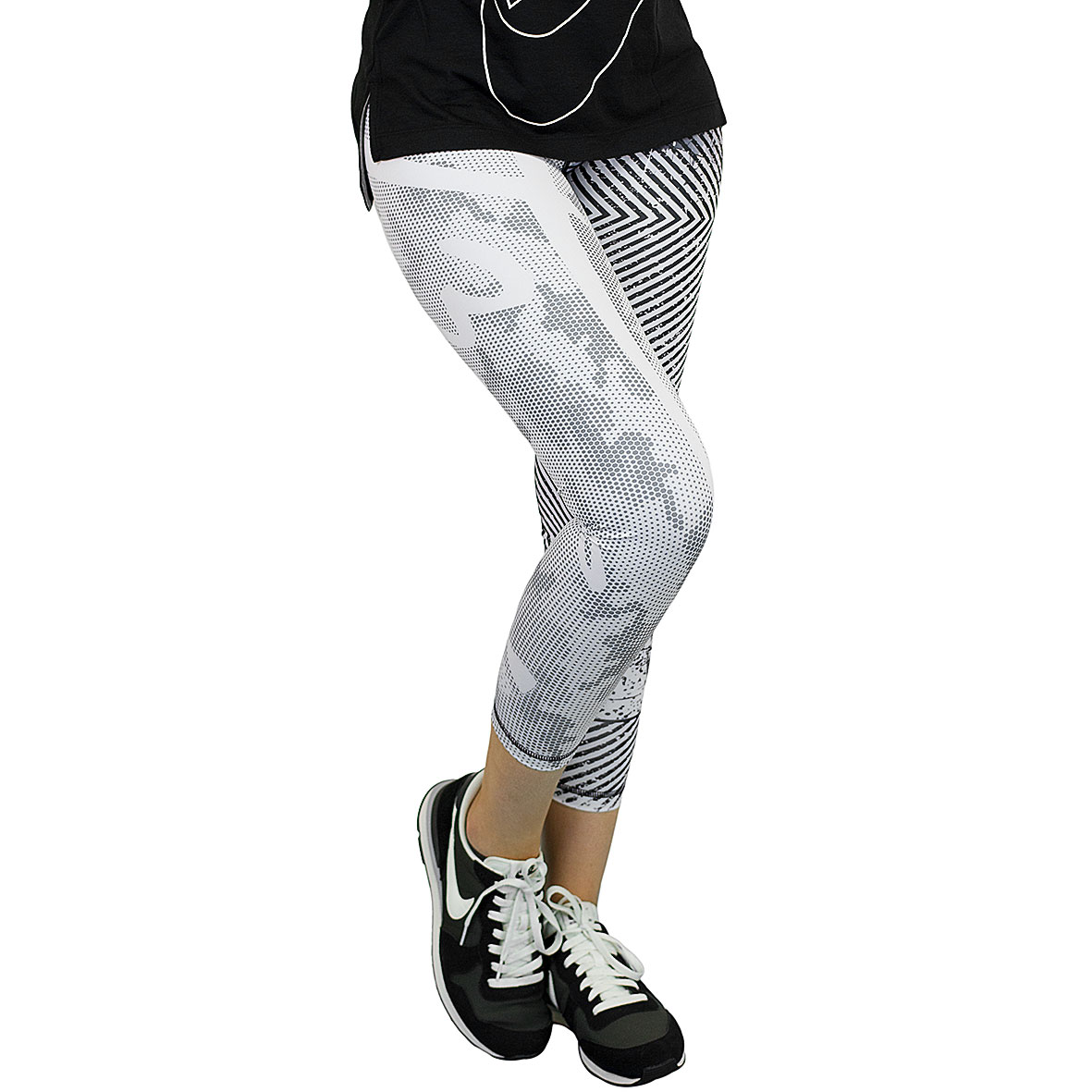 Tr3nd Leggings Black & White schwarz/weiß hier bestellen!