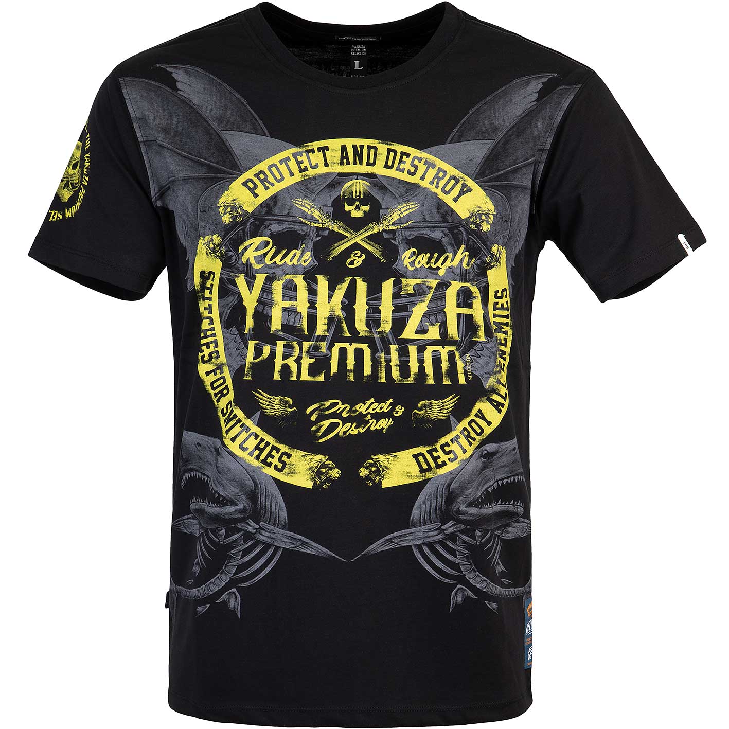 yakuza herren t shirts in größe s damen kaufen deutschland Yakuza Premium Herren TShirt 3020 schwarz hier bestellen!