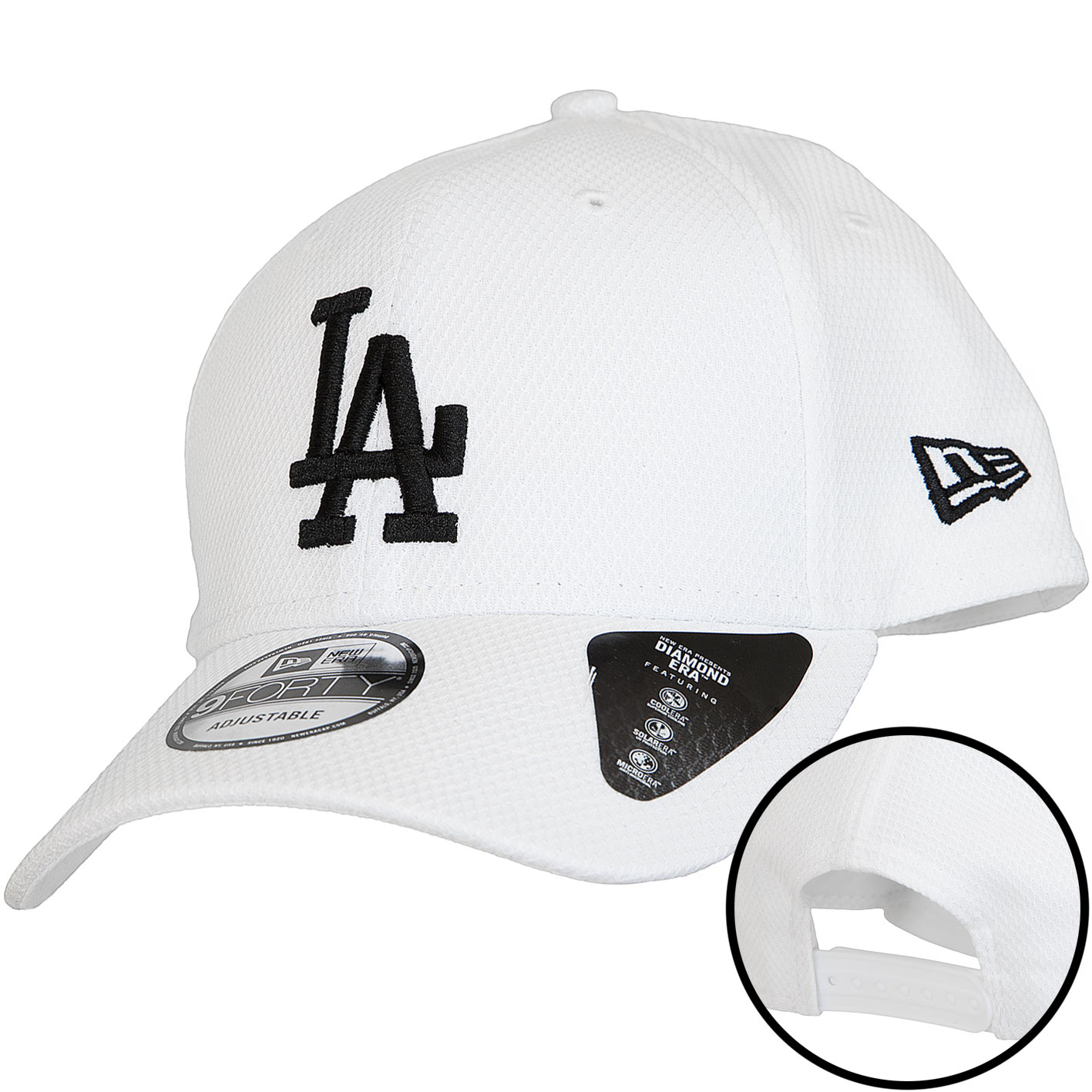 DIAMOND Los Angeles Dodgers schwarz New Era 9Forty Cap 