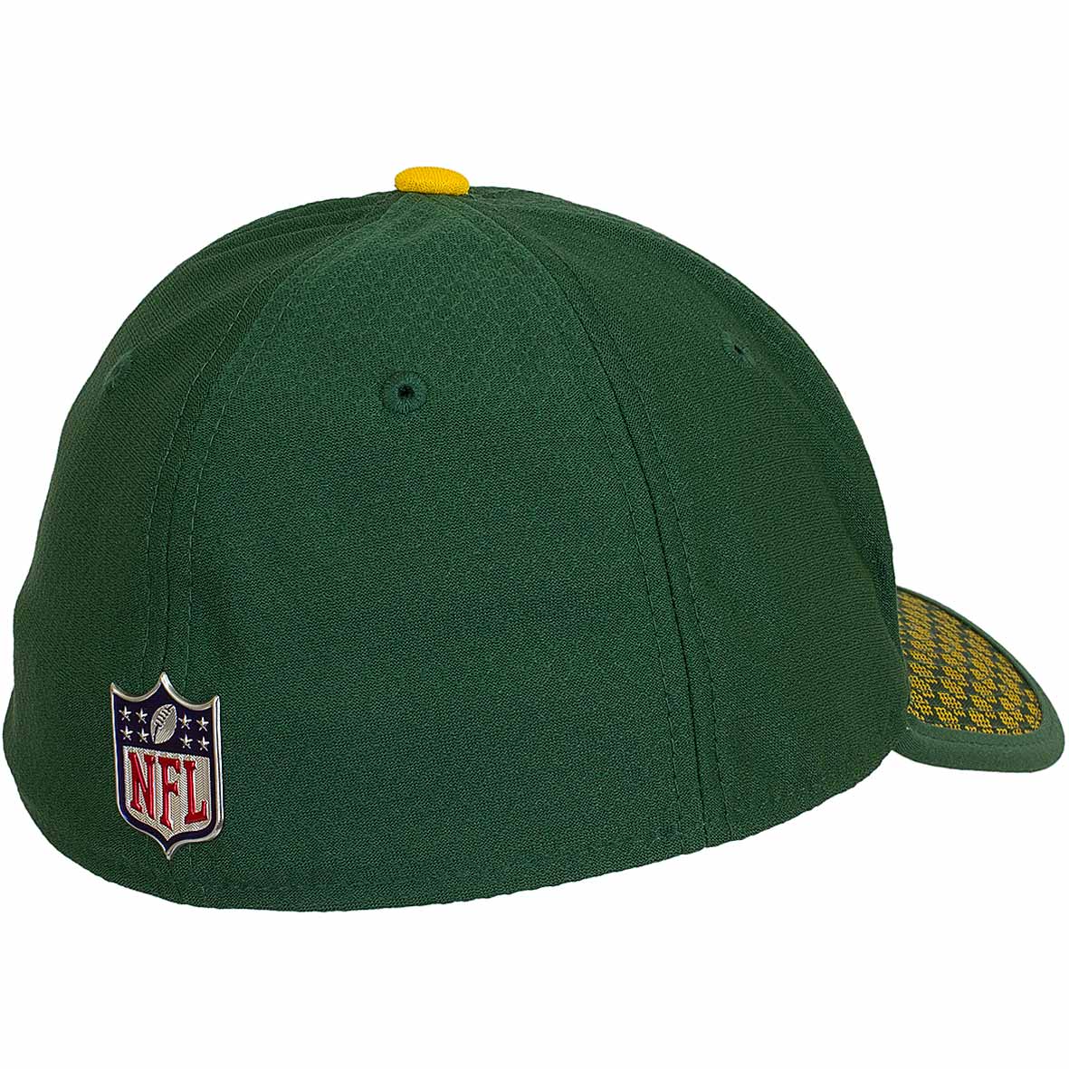 ☆ New Era 39Thirty Flexfit Cap OnField NFL17 GreenBay Packers grün/gelb -  hier bestellen!