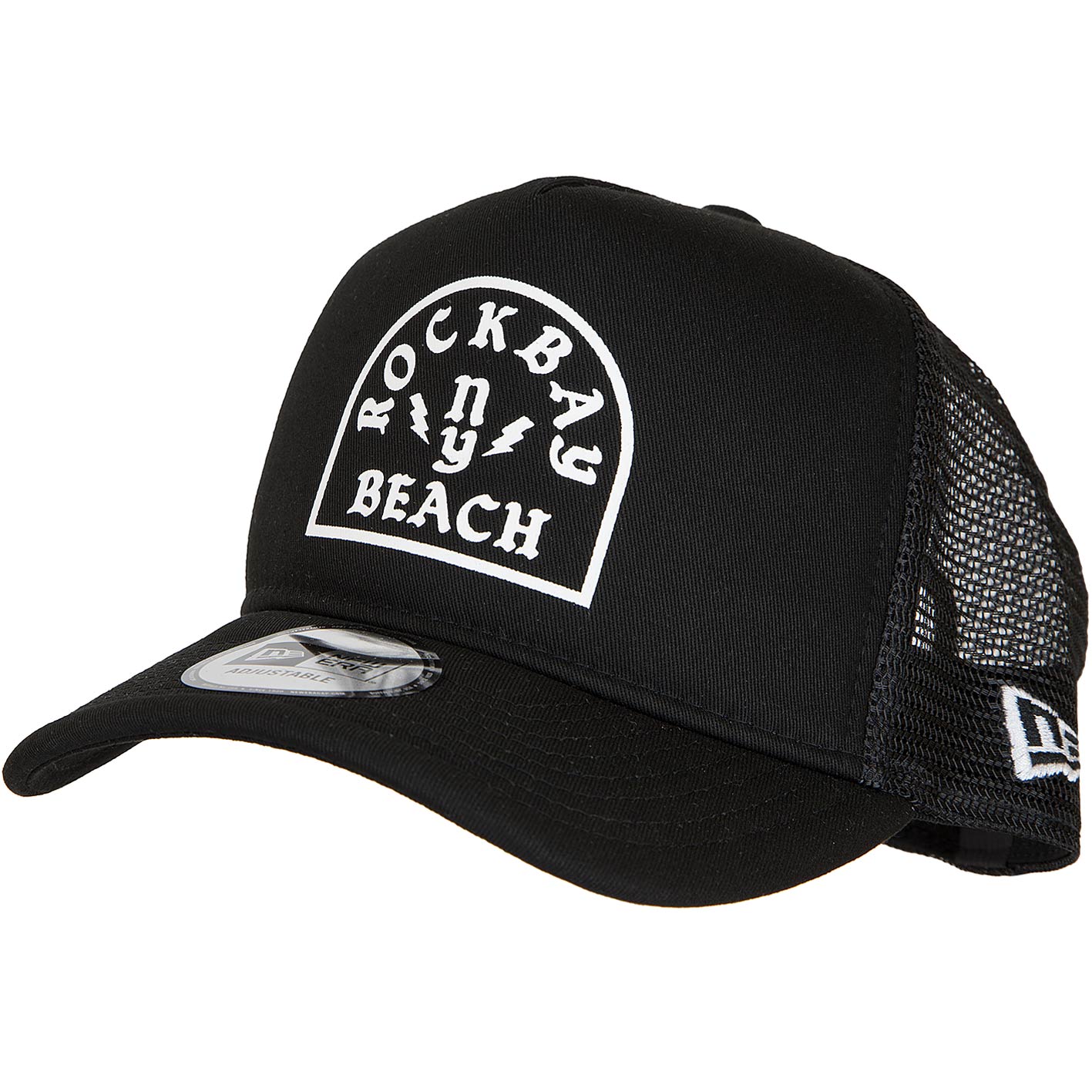 ☆ New Era Trucker Cap Rockbay Beach schwarz/weiß - hier bestellen!