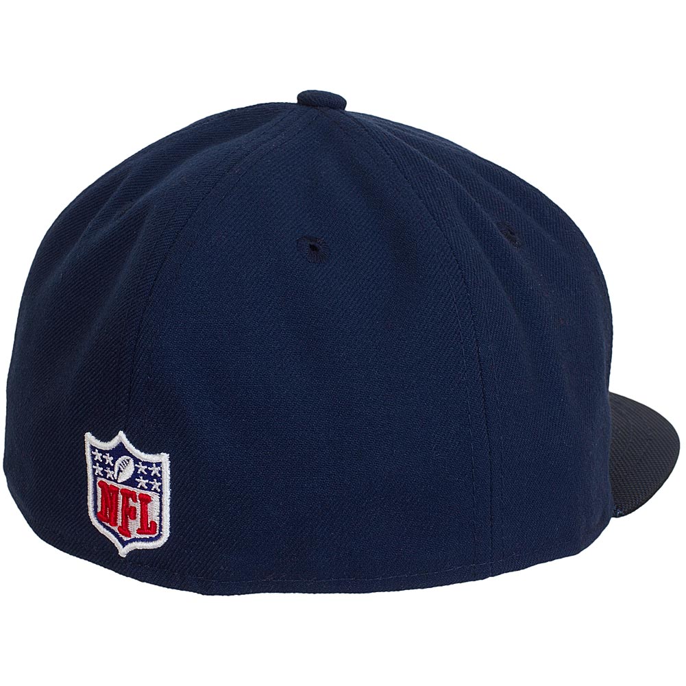 New Era 59Fifty Fitted Cap NFL Sideline New England Patriots dunkelblau