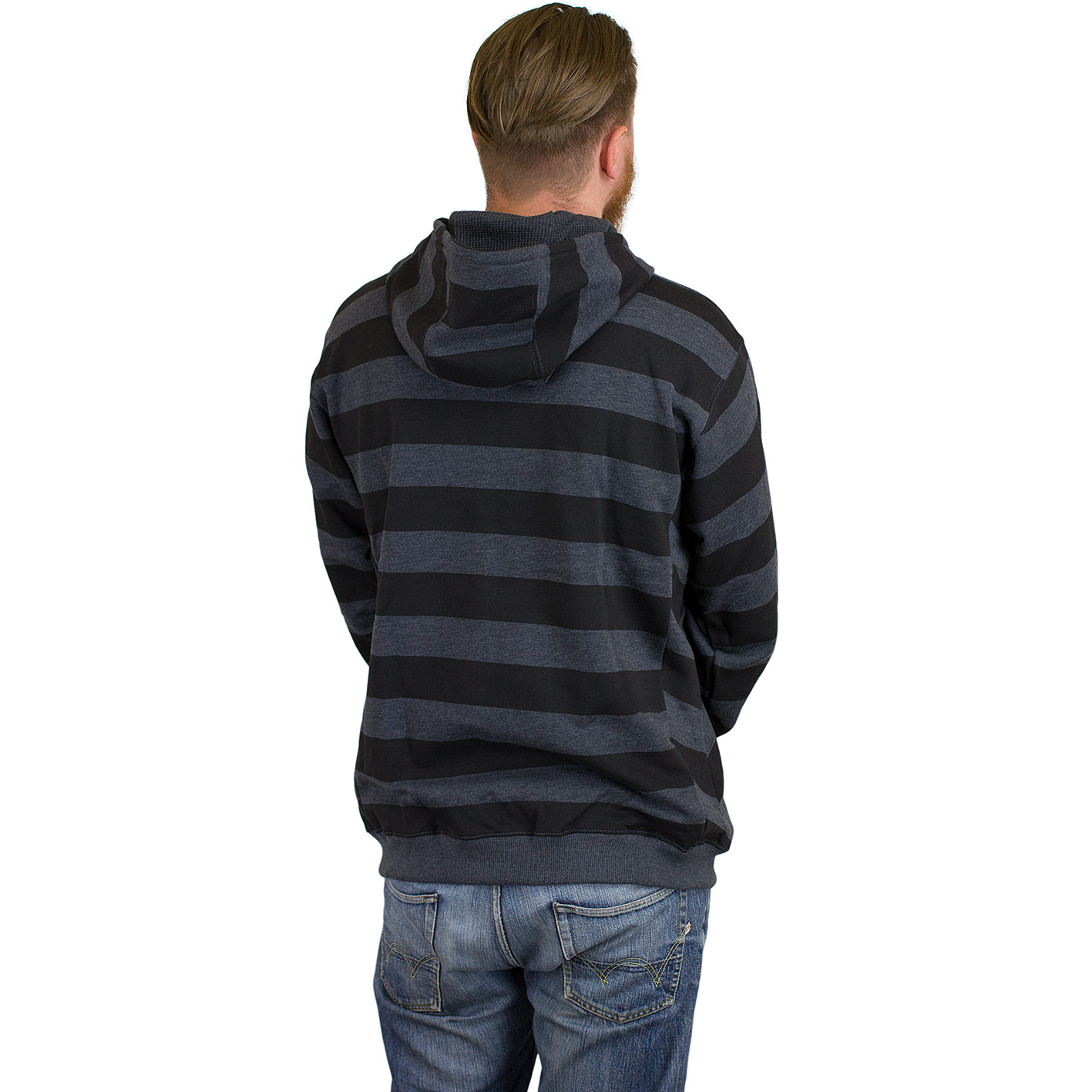 ☆ Cleptomanicx Hoody Stripe 3.0 schwarz - hier bestellen! 