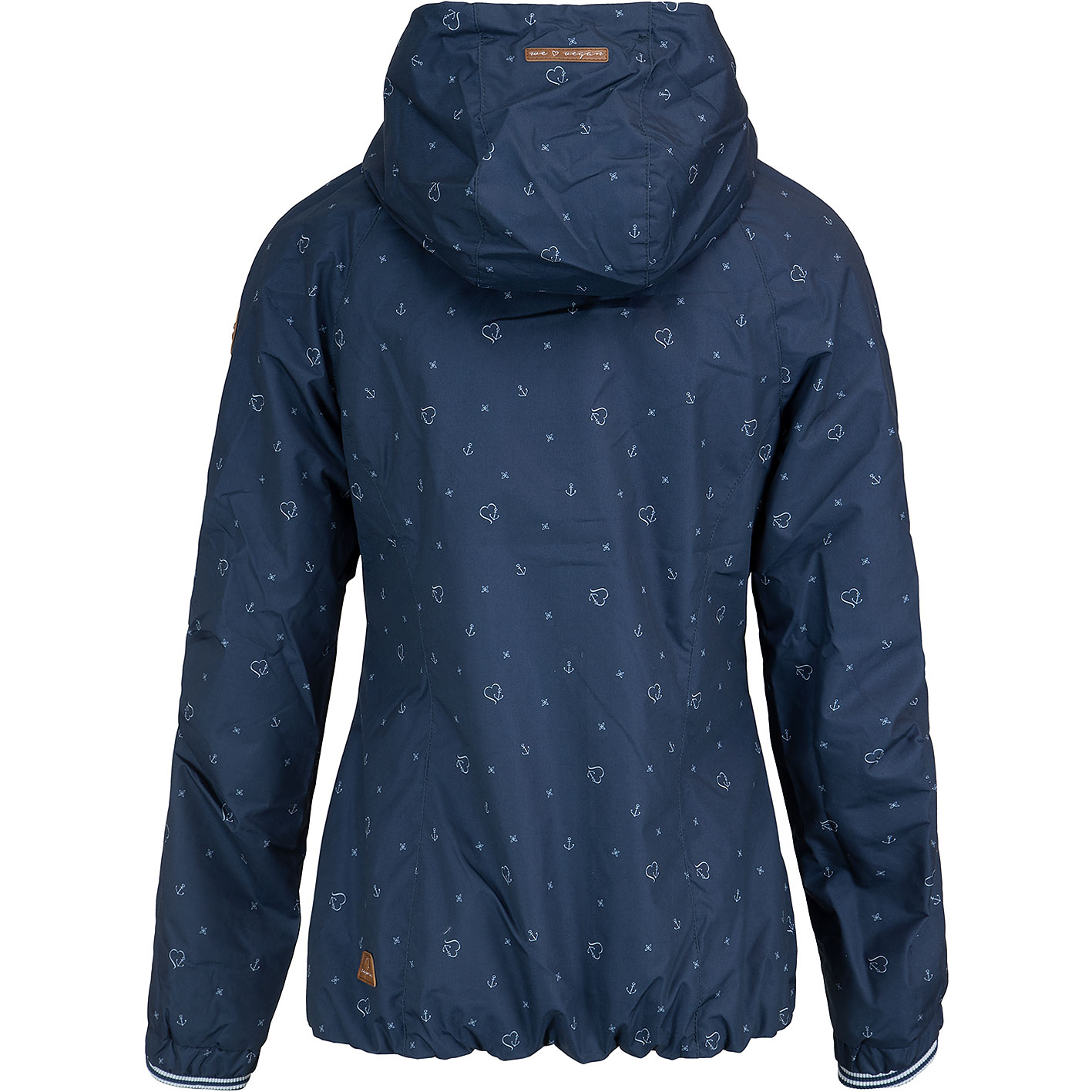 Ragwear DIZZIE MARINA Giacca Donna Azzurro Taglia S - Giacca Con Cappuccio, Vita Elasticizzata E Tasche - 4