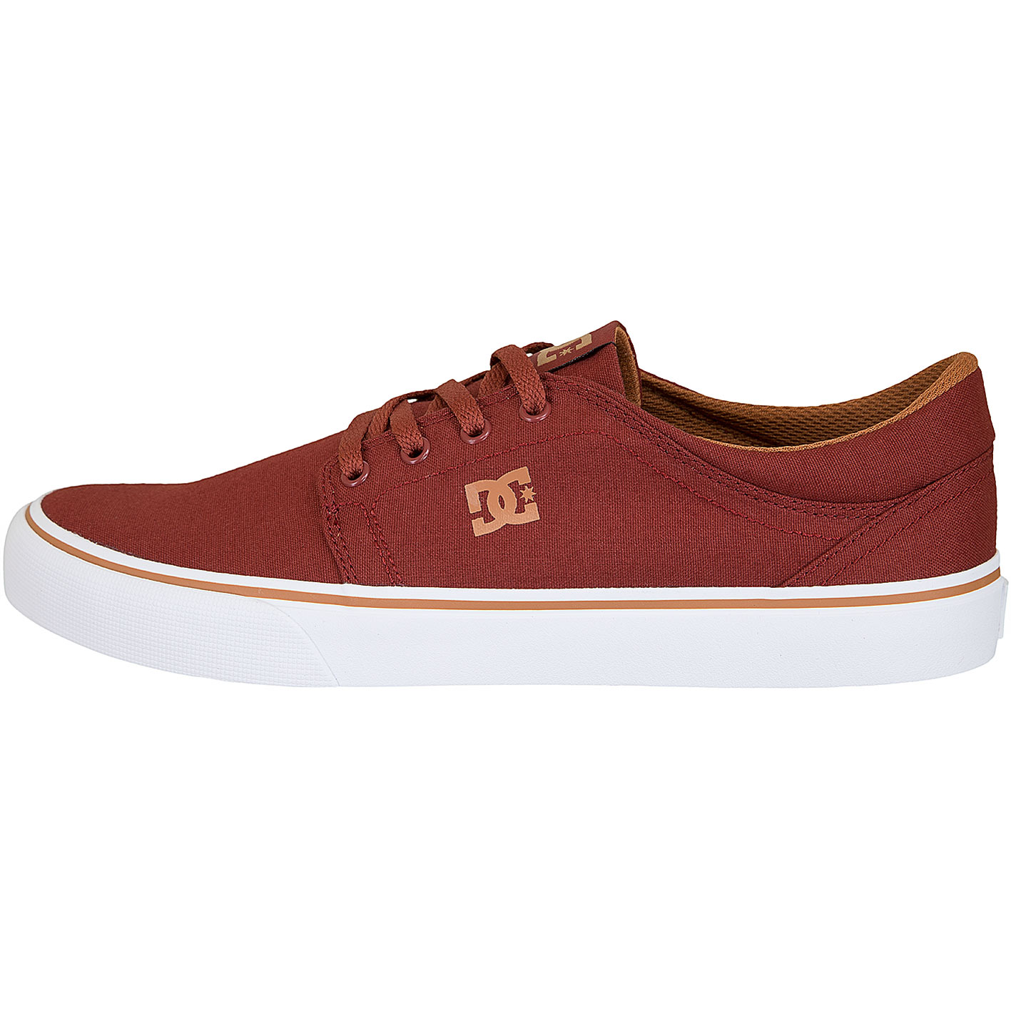 burgundy dc shoes