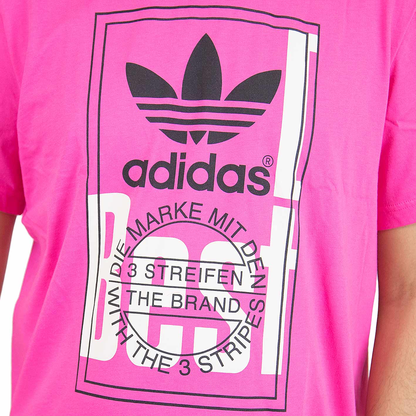 Adidas Originals TShirt Tongue Label pink hier bestellen!