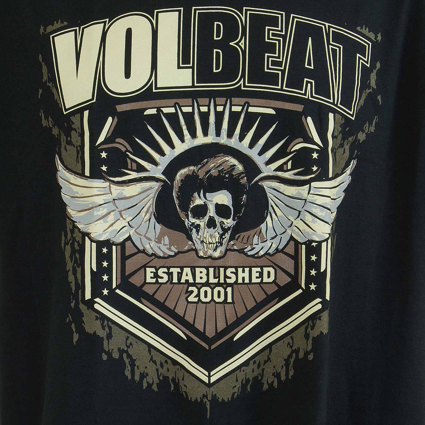 Volbeat Western Wings Black T-Shirt schwarz