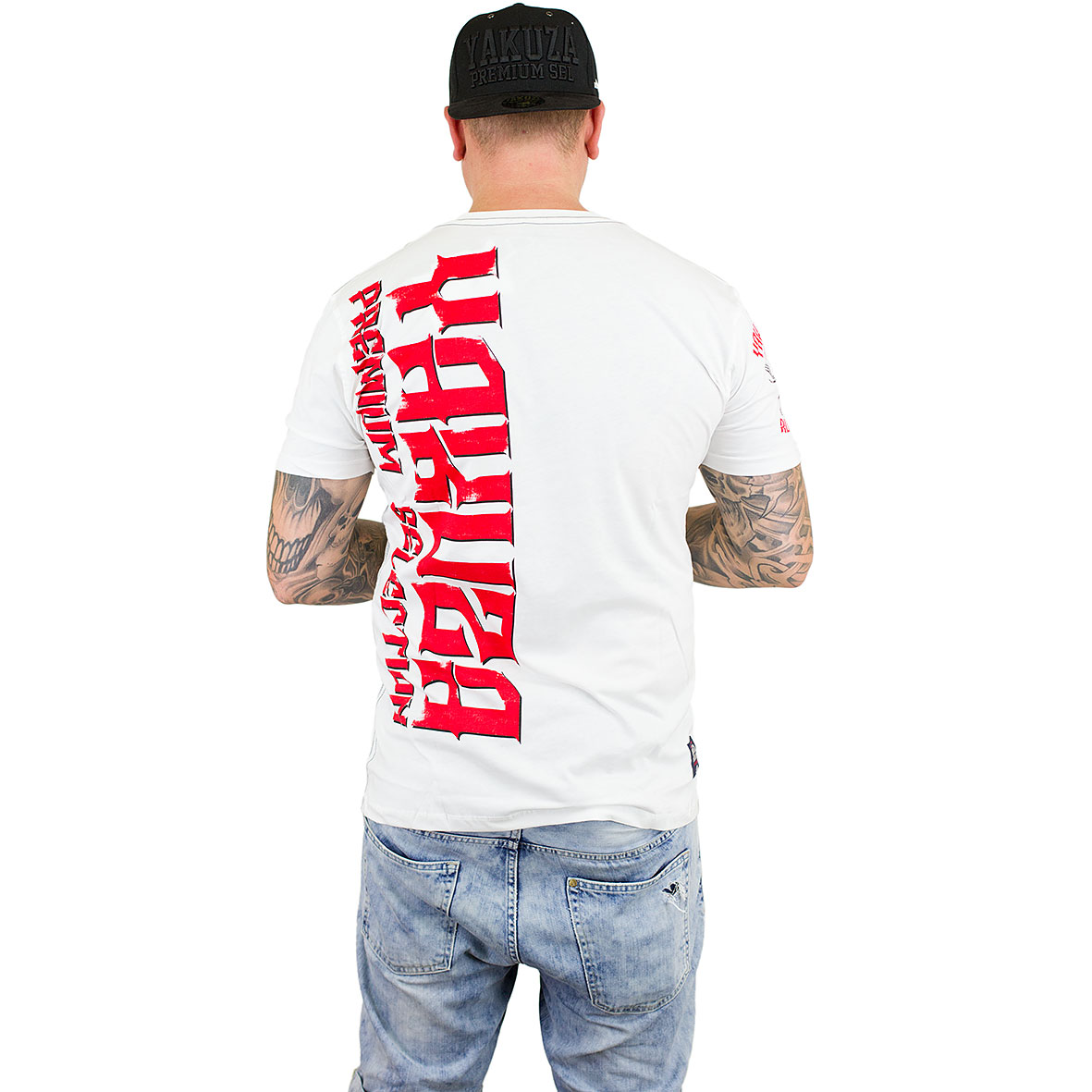 Camiseta Yakuza Premium Para Hombre 3016 - Estampado Rey, Corte Ajustado, Algodón Suave