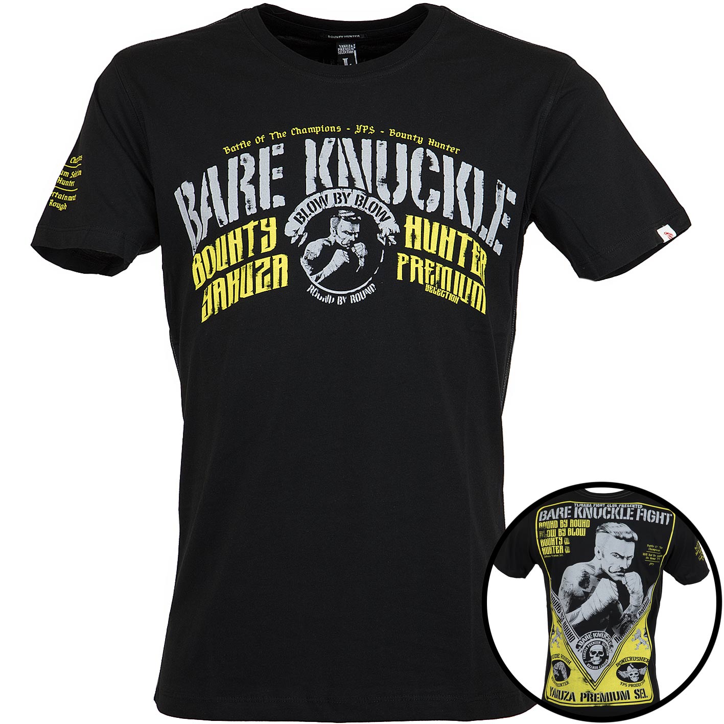 T-shirt Homme YAKUZA - Premium - 3916_black