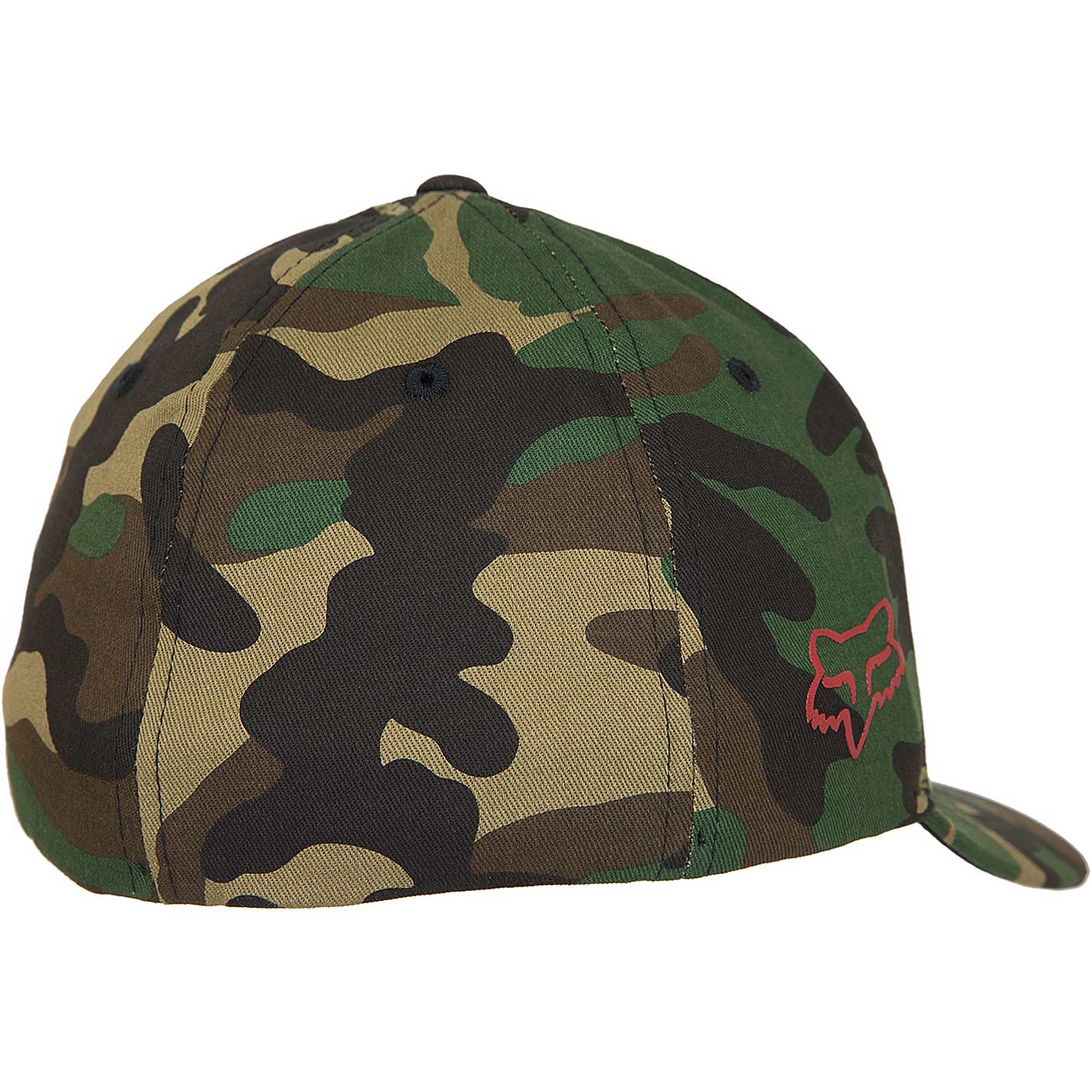 Casquette Snapback Camouflage Trèfle USA - Noir, Drapeau Américain, Live Lucky Flexfit Tech 110