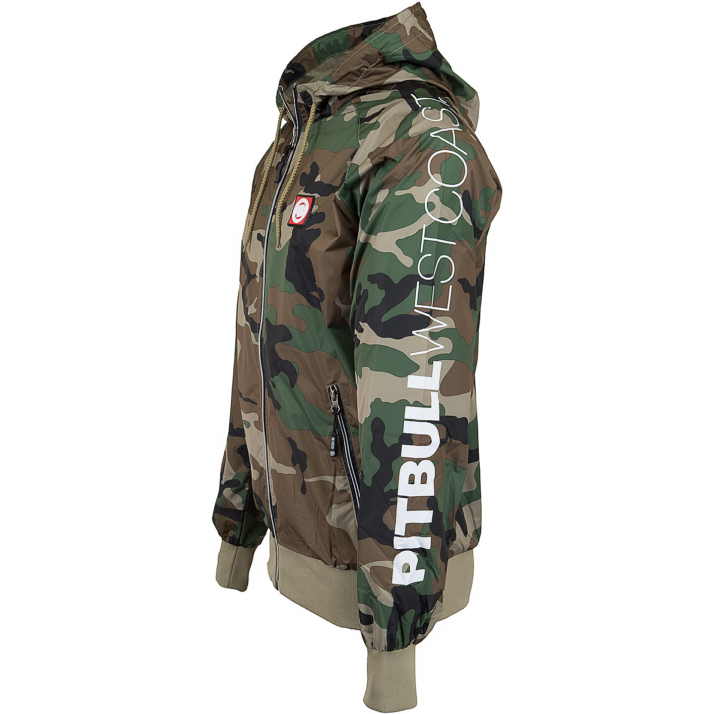 PITBULL Herren Bomberjacke Im Fliegerstil - Klassische Übergangsjacke Mit Logo