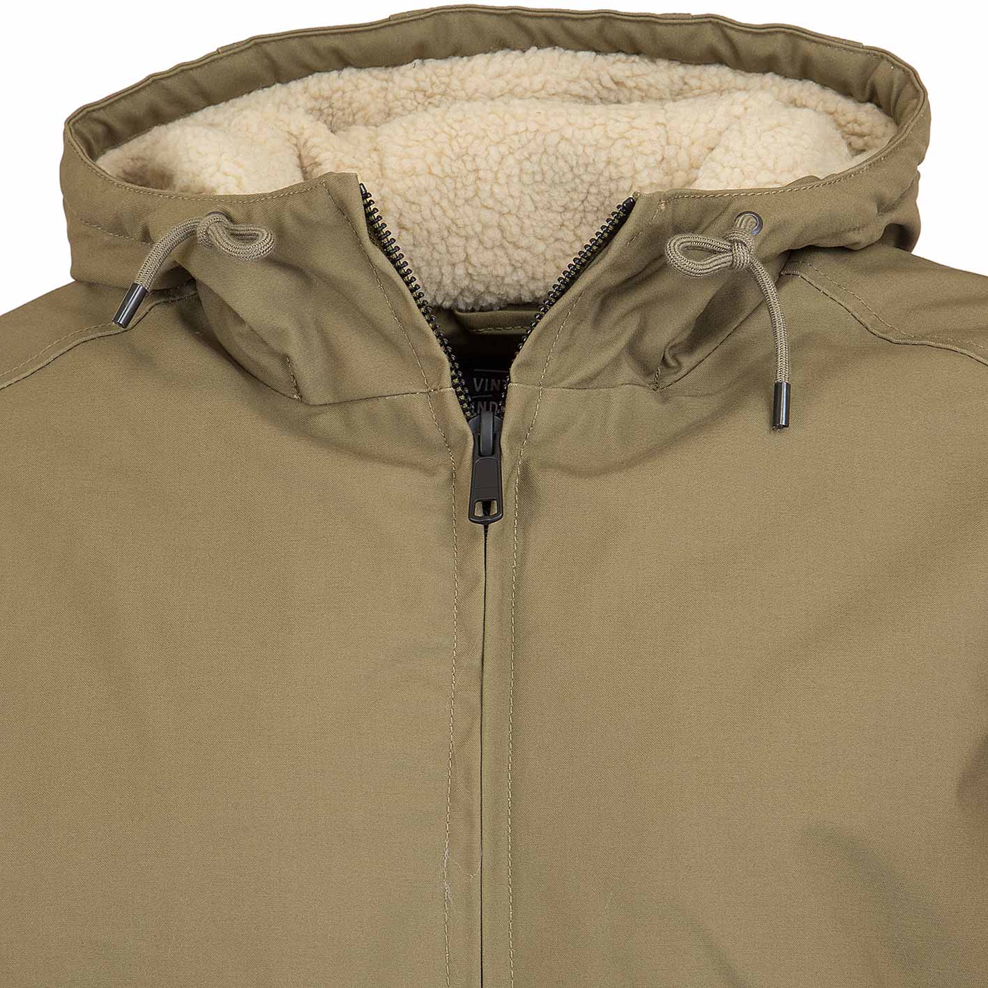 Vintage Industries Datton Giacca Uomo Marrone - Stile Vintage Con Cerniera