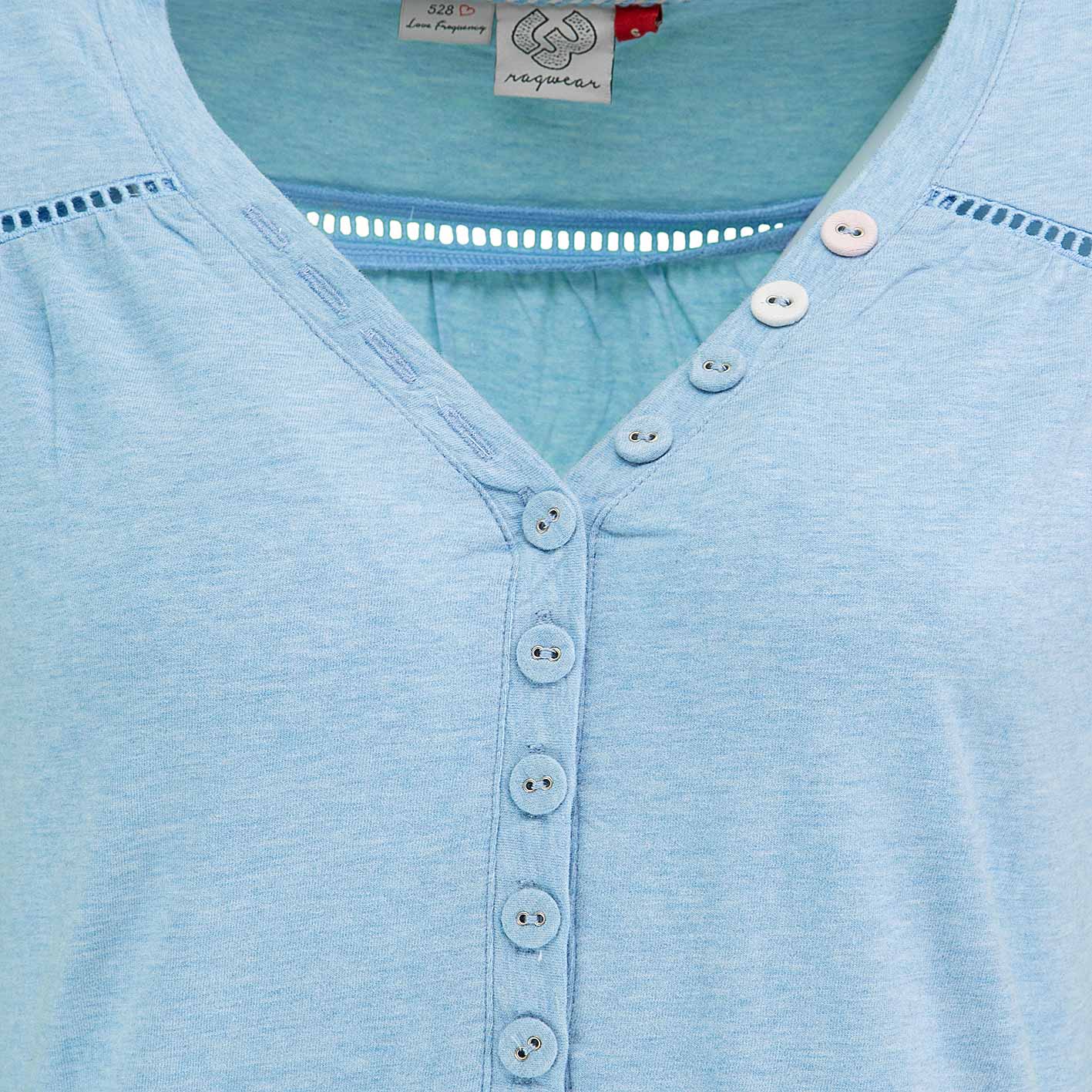 Ragwear Heiddie Top Damen - ärmelloses Top In Blue, Größe S