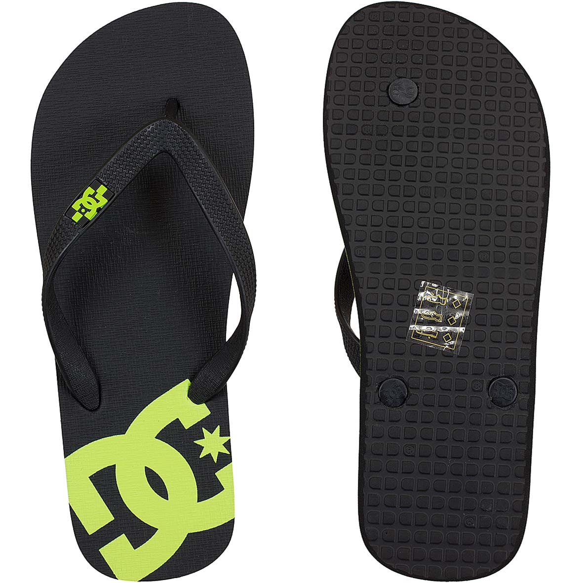 dc shoes flip flops